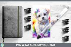 GorgeousDogs 03 Rainbow Summer Pen Wrap design.