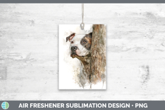 GorgeousDogs 03 Tree Peek Air Freshener design.