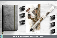 GorgeousDogs 03 Tree Peek Pen Wrap design.