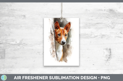 GorgeousDogs 03 Tree Peek Air Freshener design.