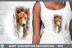 GorgeousDogs 03 Tree Peek Shirt design.