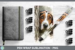GorgeousDogs 03 Tree Peek Pen Wrap design.