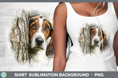 GorgeousDogs 03 Tree Peek Shirt design.