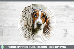 GorgeousDogs 03 Tree Peek Wind Spinner design.