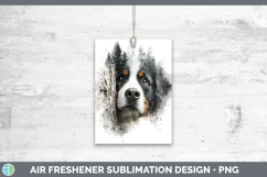 GorgeousDogs 03 Tree Peek Air Freshener design.