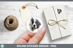 GorgeousDogs 03 Tree Peek Stickers design.