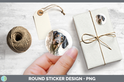 GorgeousDogs 03 Tree Peek Stickers design.