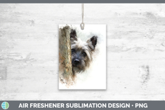 GorgeousDogs 03 Tree Peek Air Freshener design.