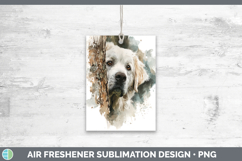 GorgeousDogs 03 Tree Peek Air Freshener design.