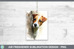 GorgeousDogs 03 Tree Peek Air Freshener design.