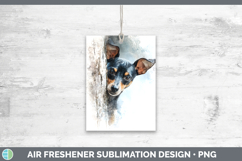 GorgeousDogs 03 Tree Peek Air Freshener design.