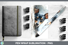 GorgeousDogs 03 Tree Peek Pen Wrap design.