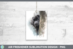 GorgeousDogs 03 Tree Peek Air Freshener design.