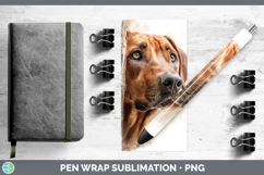 GorgeousDogs 03 Tree Peek Pen Wrap design.