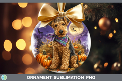 GorgeousDogs 04 Bandana Halloween Ornament design.