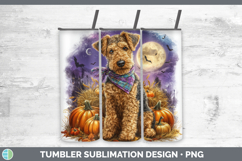 GorgeousDogs 04 Bandana Halloween Tumbler design.