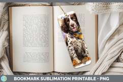 GorgeousDogs 04 Bandana Halloween Bookmark design.