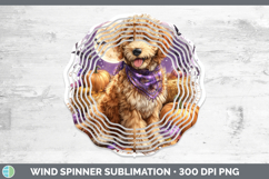 GorgeousDogs 04 Bandana Halloween Wind Spinner design.