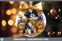 GorgeousDogs 04 Bandana Halloween Ornament design.