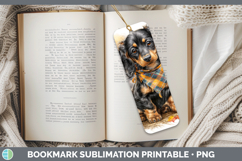 GorgeousDogs 04 Bandana Halloween Bookmark design.