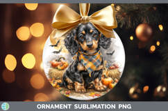 GorgeousDogs 04 Bandana Halloween Ornament design.