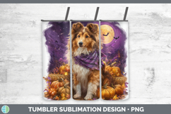 GorgeousDogs 04 Bandana Halloween Tumbler design.