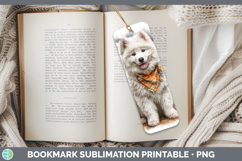 GorgeousDogs 04 Bandana Halloween Bookmark design.