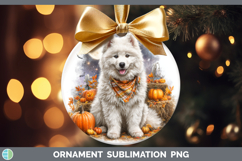 GorgeousDogs 04 Bandana Halloween Ornament design.