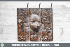 GorgeousDogs 04 Copper Relief Tumbler design.