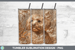 GorgeousDogs 04 Copper Relief Tumbler design.