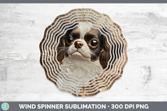 GorgeousDogs 04 Copper Relief Wind Spinner design.