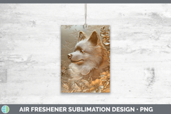 GorgeousDogs 04 Copper Relief Air Freshener design.