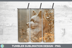 GorgeousDogs 04 Copper Relief Tumbler design.