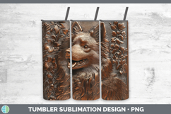 GorgeousDogs 04 Copper Relief Tumbler design.