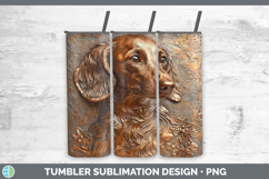 GorgeousDogs 04 Copper Relief Tumbler design.