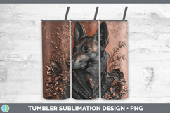 GorgeousDogs 04 Copper Relief Tumbler design.