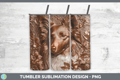 GorgeousDogs 04 Copper Relief Tumbler design.