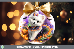 GorgeousDogs 04 Halloween Ornament design.