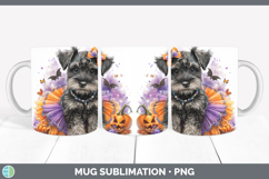 GorgeousDogs 04 Halloween Mug Wrap design.