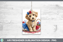 GorgeousDogs 04 Patriotic Air Freshener design.