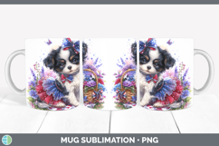 GorgeousDogs 04 Patriotic Mug Wrap design.