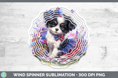 GorgeousDogs 04 Patriotic Wind Spinner design.