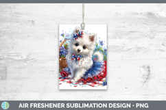 GorgeousDogs 04 Patriotic Air Freshener design.