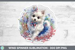 GorgeousDogs 04 Patriotic Wind Spinner design.