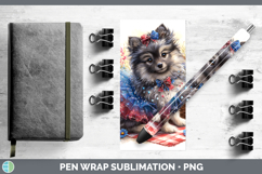 GorgeousDogs 04 Patriotic Pen Wrap design.