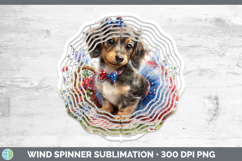 GorgeousDogs 04 Patriotic Wind Spinner design.