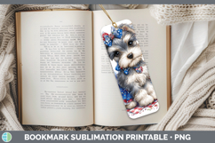 GorgeousDogs 04 Patriotic Bookmark design.