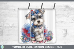 GorgeousDogs 04 Patriotic Tumbler design.