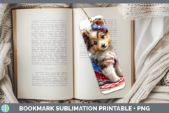 GorgeousDogs 04 Patriotic Bookmark design.