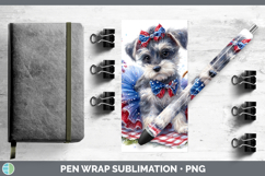 GorgeousDogs 04 Patriotic Pen Wrap design.